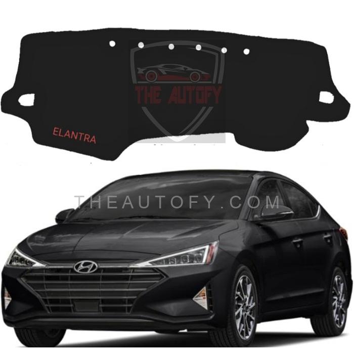 Hyundai Elantra Dashboard Carpet Mat - Model 2021-2024