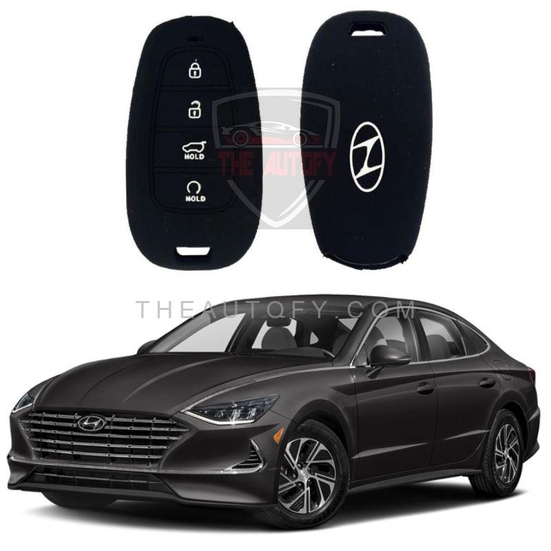 Hyundai Sonata Silicon Key Cover - Model 2021-2025 - THEAUTOFY.COM