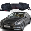 Hyundai-Sonata-Non-Slip-Premium-Velvet-Dashboard-Carpet-Mat-Black-Model-2021-2023