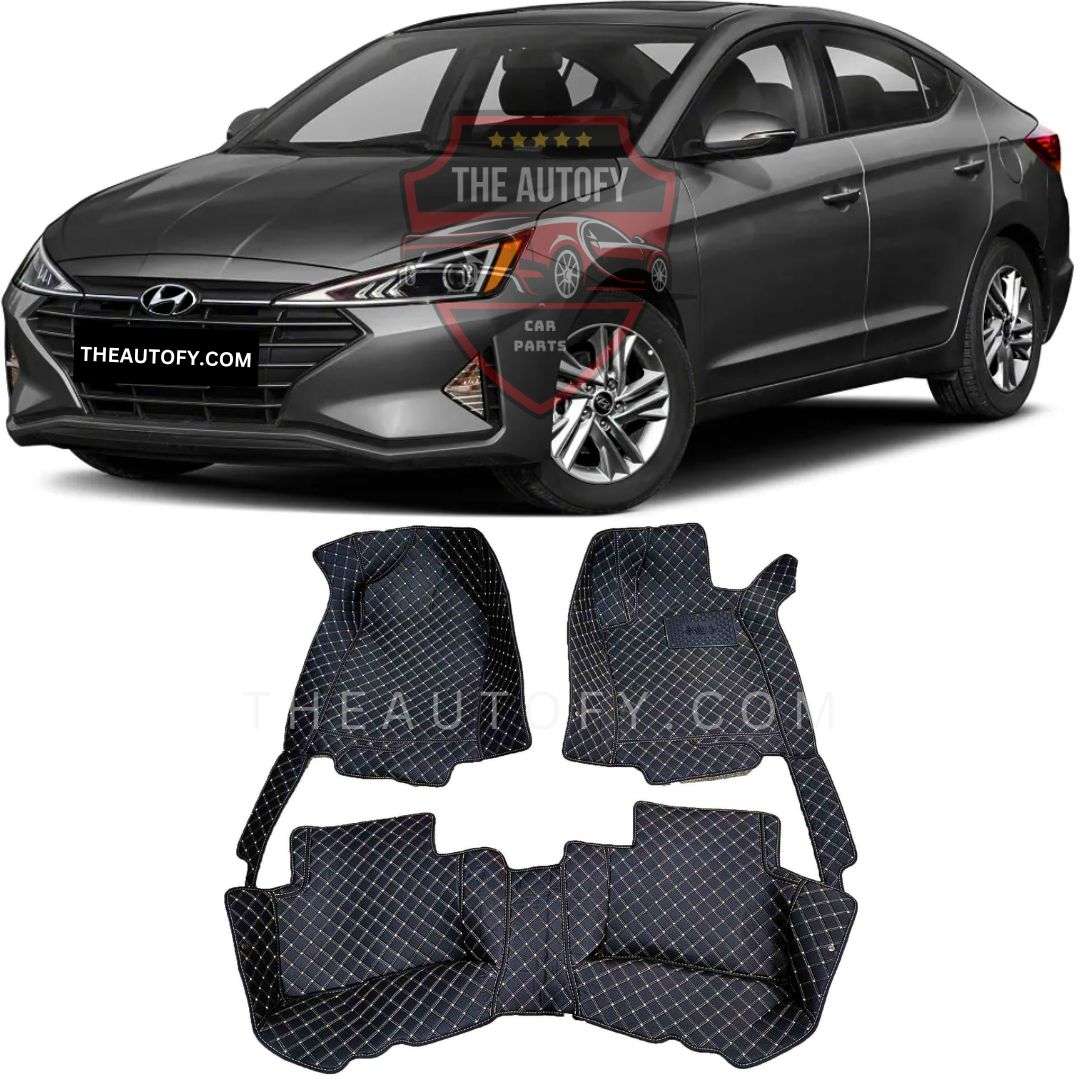 Hyundai Elantra Floor Mats - Model 2021-2024 - THEAUTOFY.COM