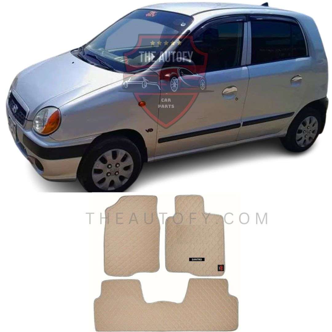 Hyundai Santro Floor Mats - Model 2003-2014 - THEAUTOFY.COM