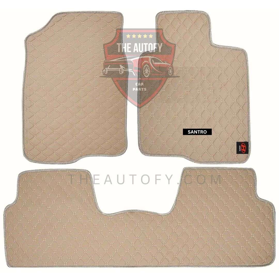 Hyundai Santro Floor Mats - Model 2003-2014 - THEAUTOFY.COM