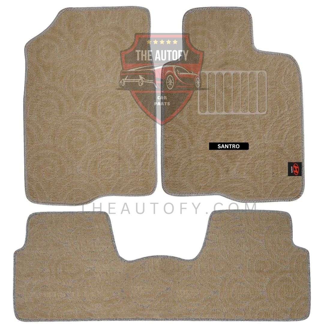 Hyundai Santro Floor Mats - Model 2003-2014 - THEAUTOFY.COM
