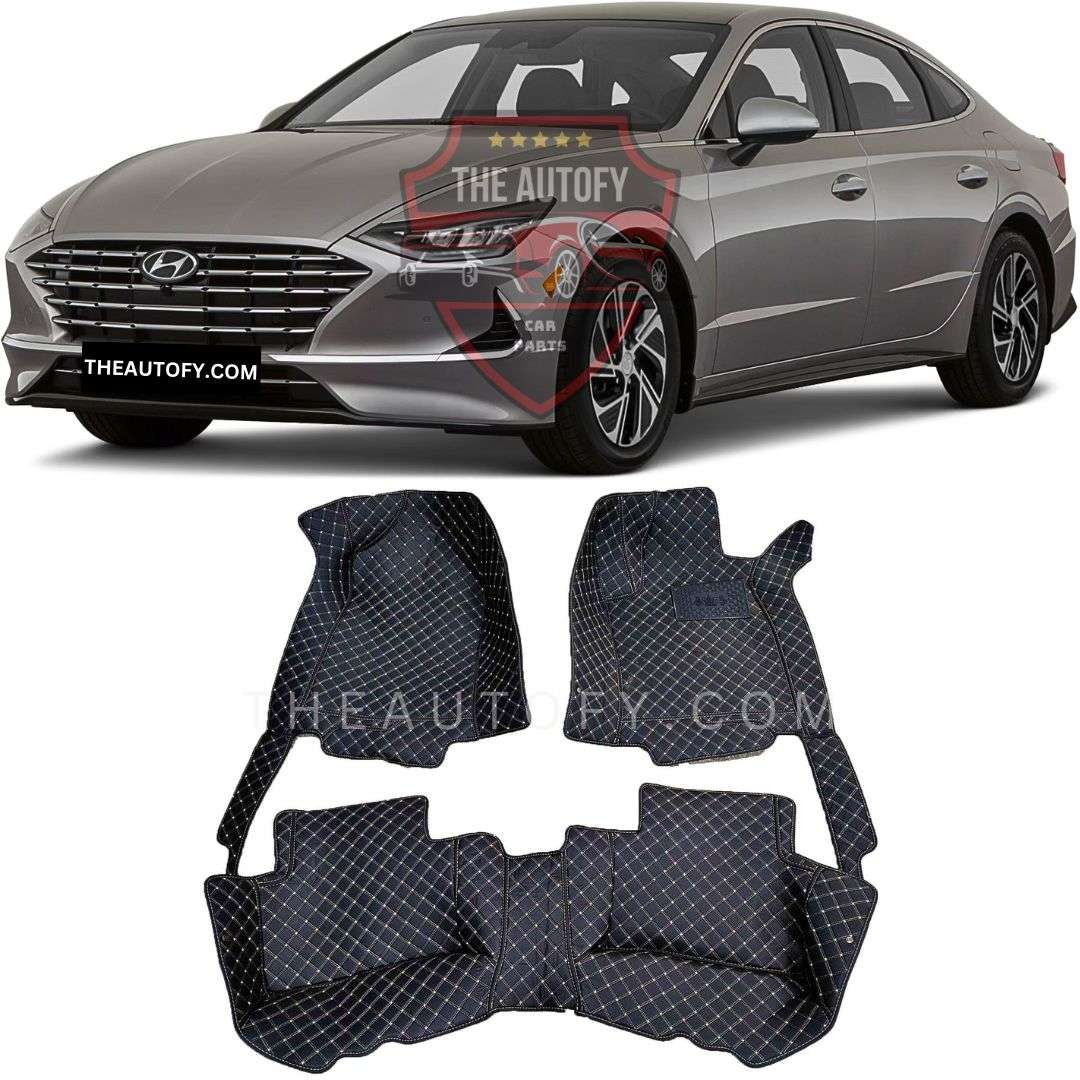 Hyundai Sonata Floor Mats - Model 2021-2025 - THEAUTOFY.COM
