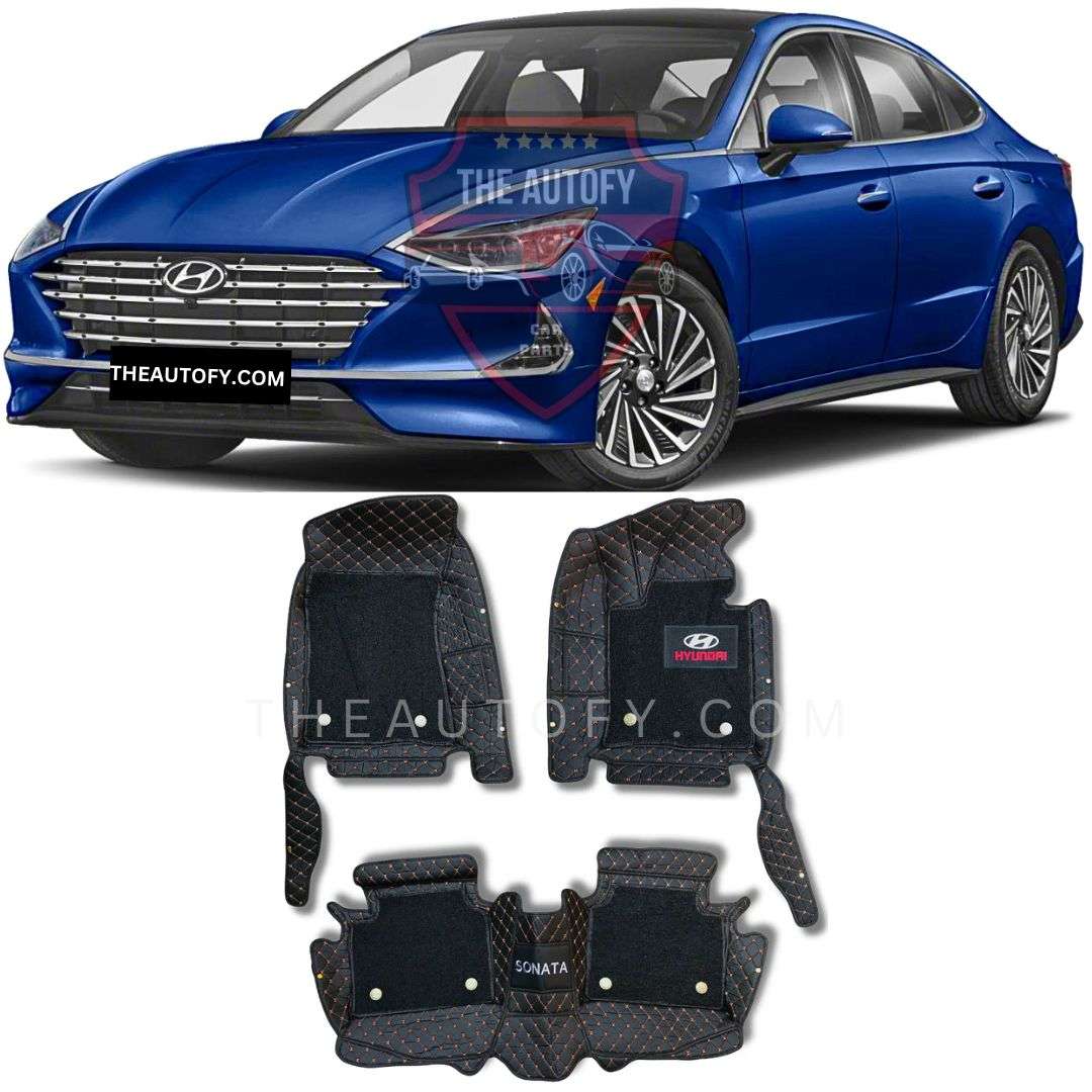 Hyundai Sonata Floor Mats - Model 2021-2025 - THEAUTOFY.COM