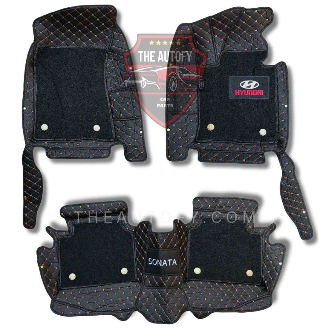 Hyundai Sonata Floor Mats - Model 2021-2025 - THEAUTOFY.COM