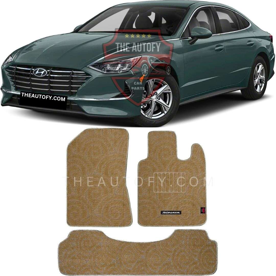 Hyundai Sonata Floor Mats - Model 2021-2025 - THEAUTOFY.COM
