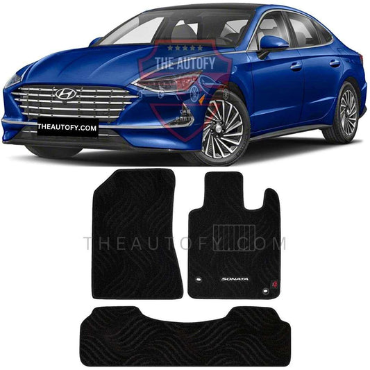 Hyundai Sonata Floor Mats - Model 2021-2025 - THEAUTOFY.COM