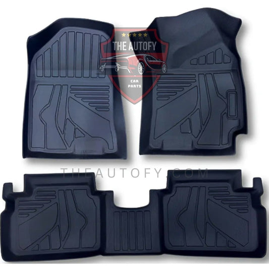 Hyundai Elantra TPR Floor Mats - Model 2021-2024