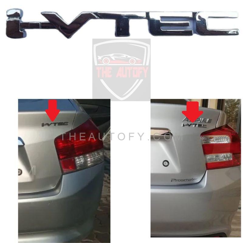 Honda I-VTEC Chrome Logo | Monogram - THEAUTOFY.COM