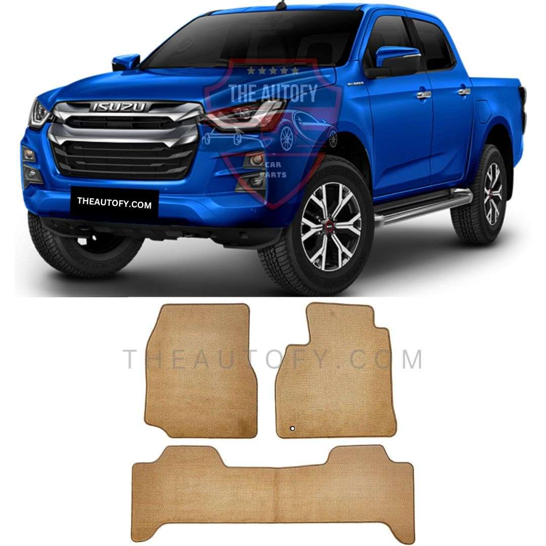 Isuzu D Max Floor Mats - Model 2018-2025 - THEAUTOFY.COM