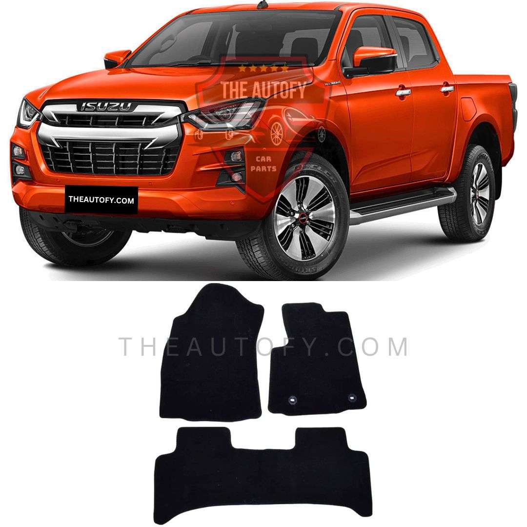 Isuzu D Max Floor Mats - Model 2018-2025 - THEAUTOFY.COM
