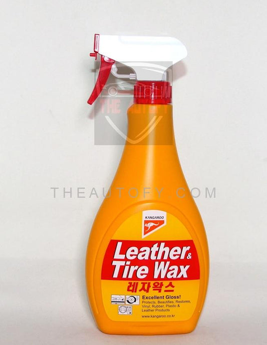 Kangaroo Leather and Tire Wax Spray - 500ML - THEAUTOFY.COM