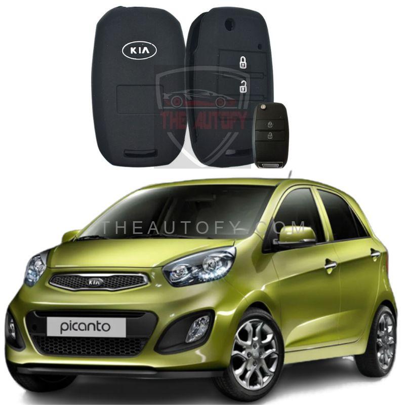 Kia Picanto Silicon Key Cover - Model 2019-2025