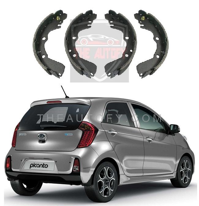 Kia Picanto Rear Brake Shoe - Model 2019-2025 - THEAUTOFY.COM