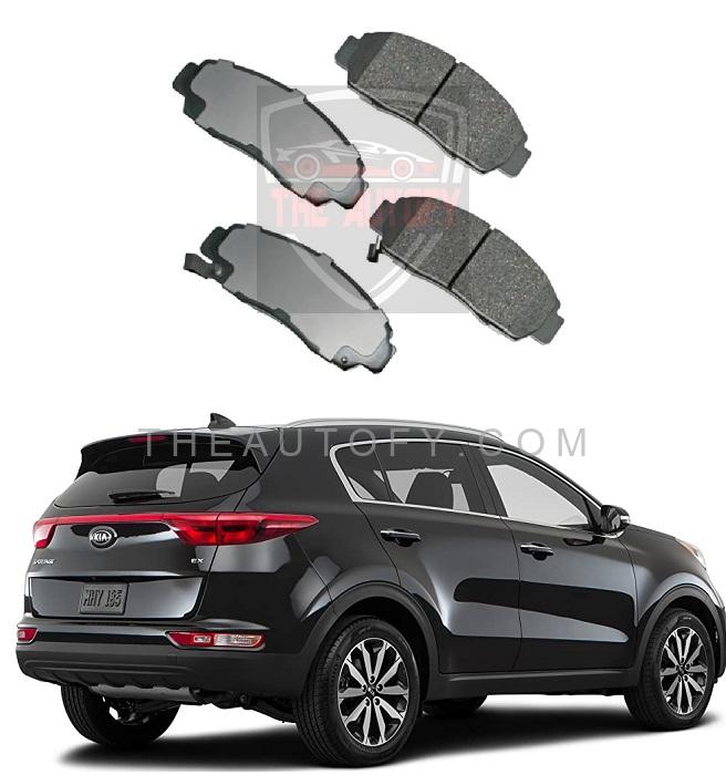 Kia Sportage Rear Brake Pads - Model 2019-2025