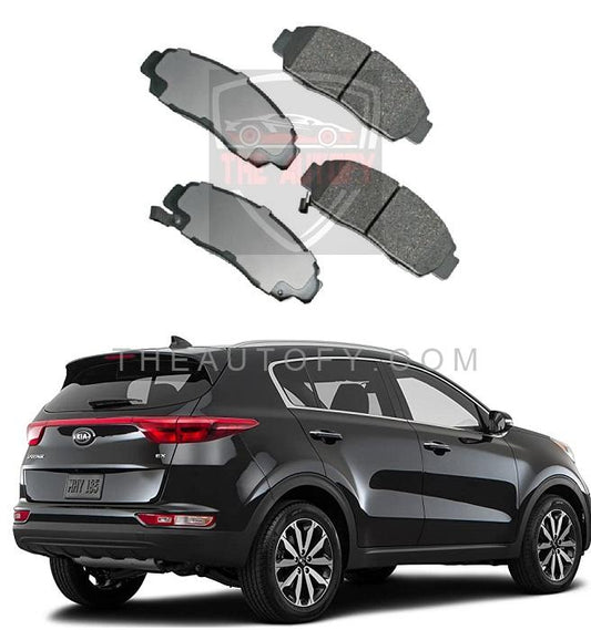 Kia Sportage Rear Brake Pads - Model 2019-2025 - THEAUTOFY.COM