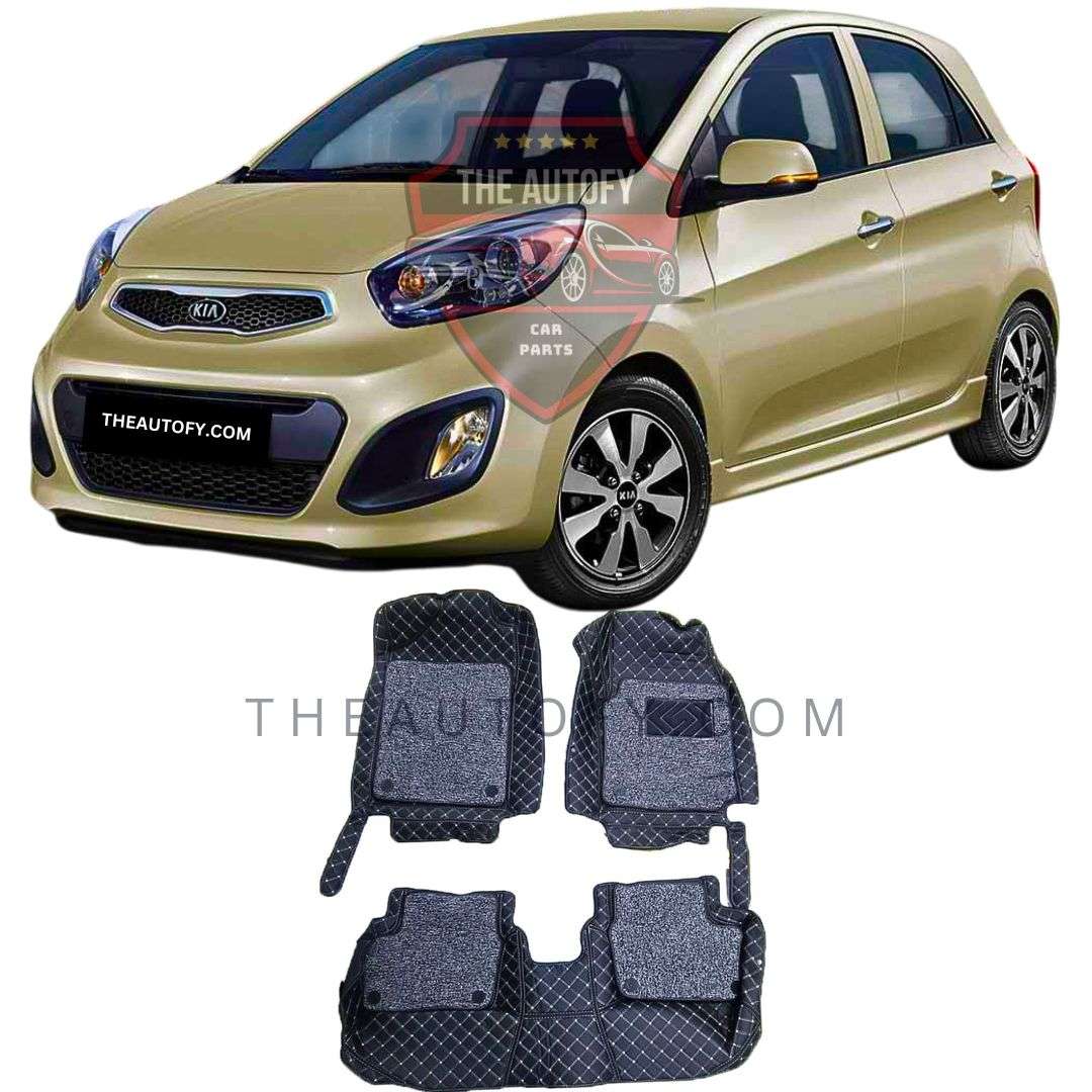 KIA Picanto Floor Mats - Model 2019-2025 - THEAUTOFY.COM