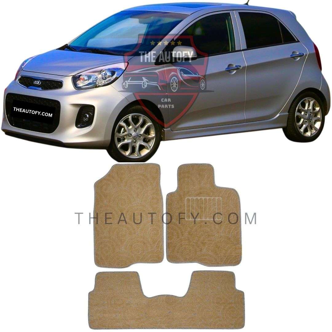 KIA Picanto Floor Mats - Model 2019-2025 - THEAUTOFY.COM