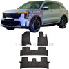KiaSorentoRexineFloorMatsBlack