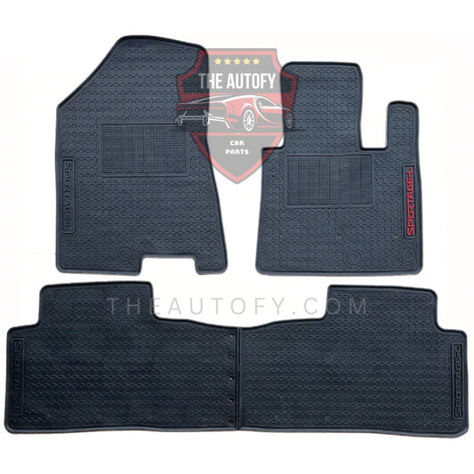 Kia Sportage L Latex Rubber Floor Mats - Model 2025-2026