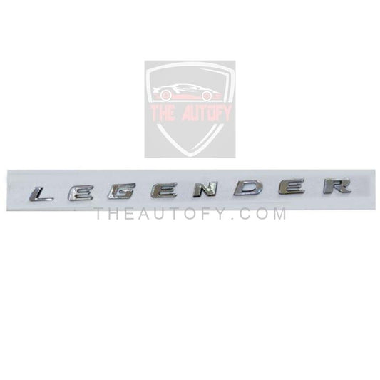 Toyota Fortner Legender Hood Logo | Monogram - Model 2015-2025 - THEAUTOFY.COM