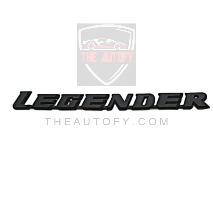 Toyota Fortuner Legender Rear Logo | Monogram - Model 2015-2025