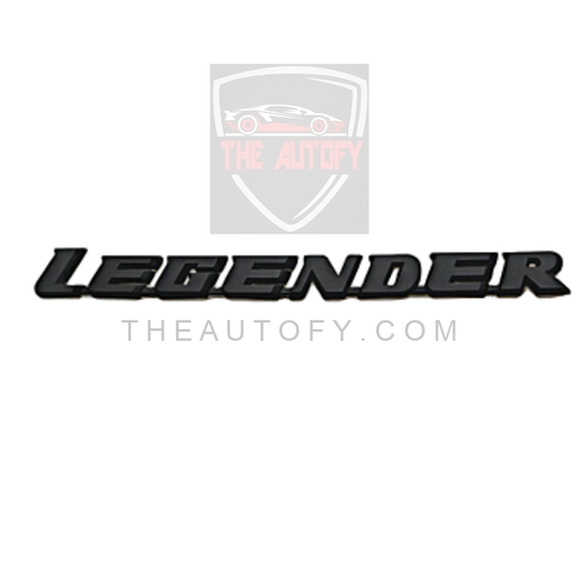 Toyota Fortuner Legender Rear Logo | Monogram - Model 2015-2025 - THEAUTOFY.COM