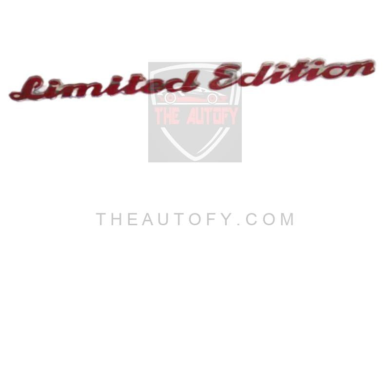 Suzuki Cultus Limted Edition Sticker - Model 2000- 2017