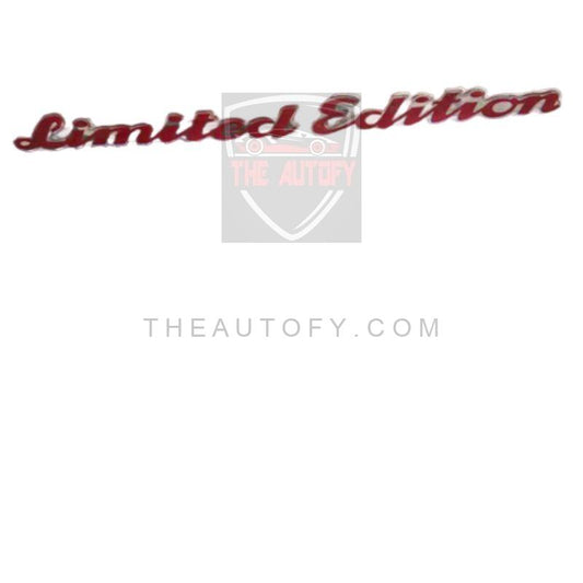 Suzuki Cultus Limted Edition Sticker - Model 2000- 2017 - THEAUTOFY.COM