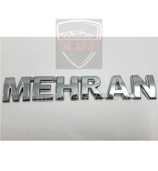 Mehran Chrome Logo | Emblem | Monogram - THEAUTOFY.COM