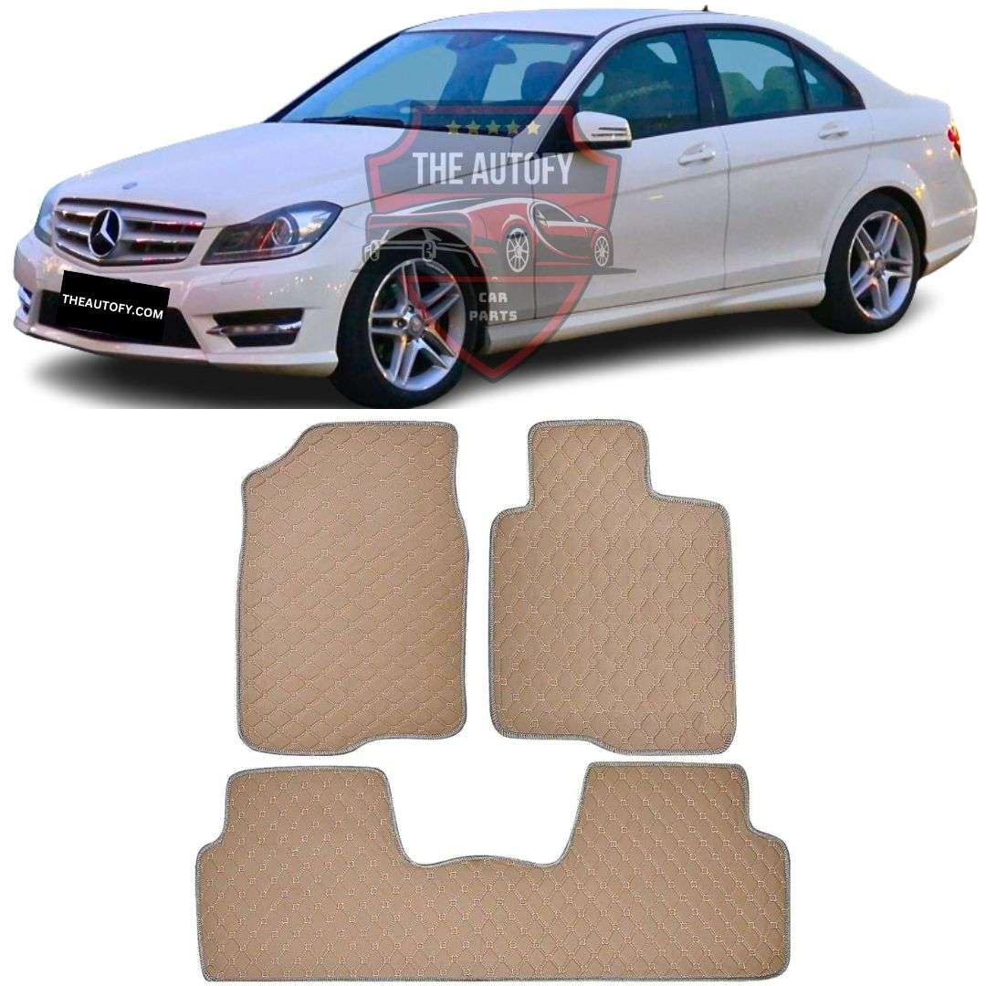 Mercedes-Benz C-Class W204 Floor Mats - Model 2007-2014 - THEAUTOFY.COM