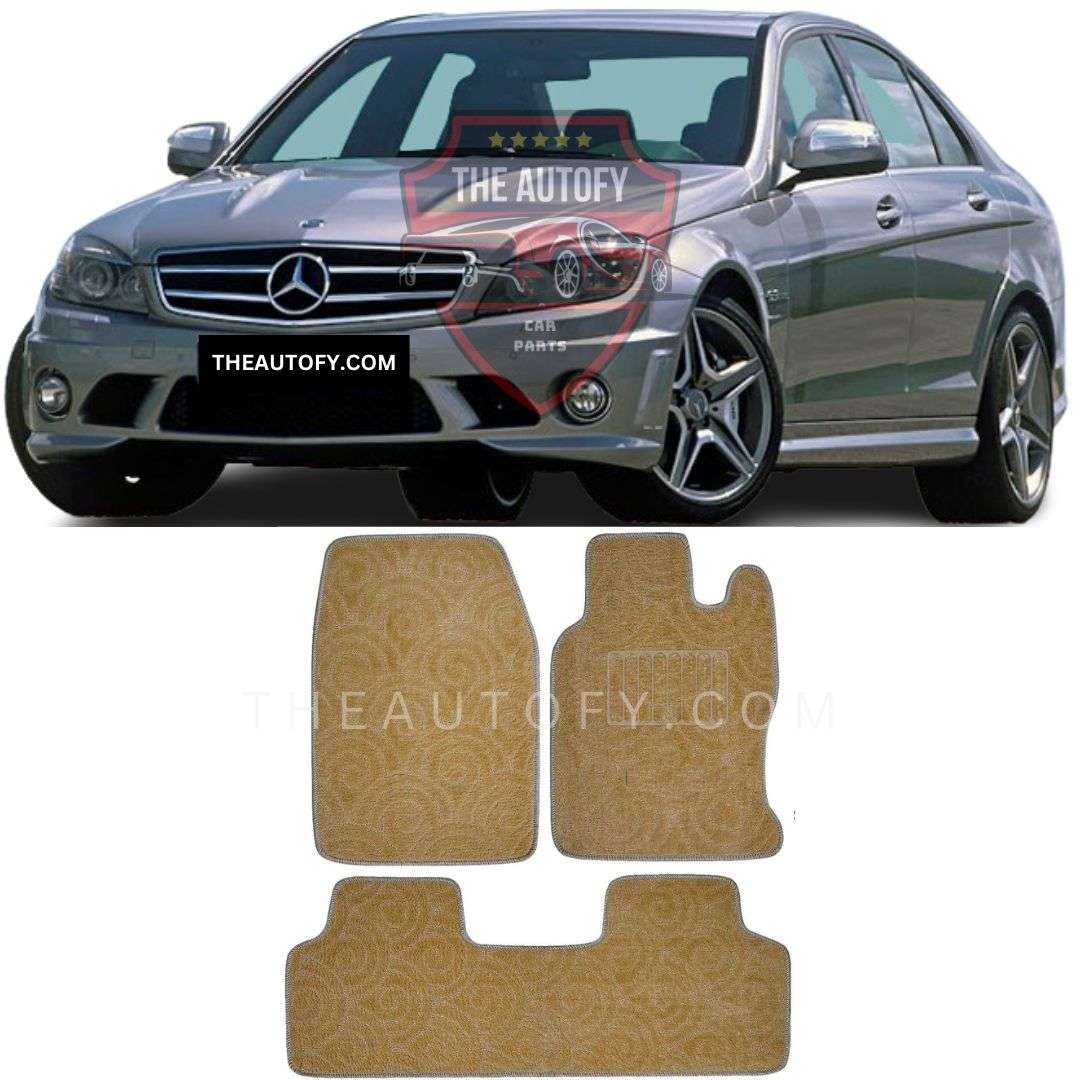 Mercedes-Benz C-Class W204 Floor Mats - Model 2007-2014 - THEAUTOFY.COM