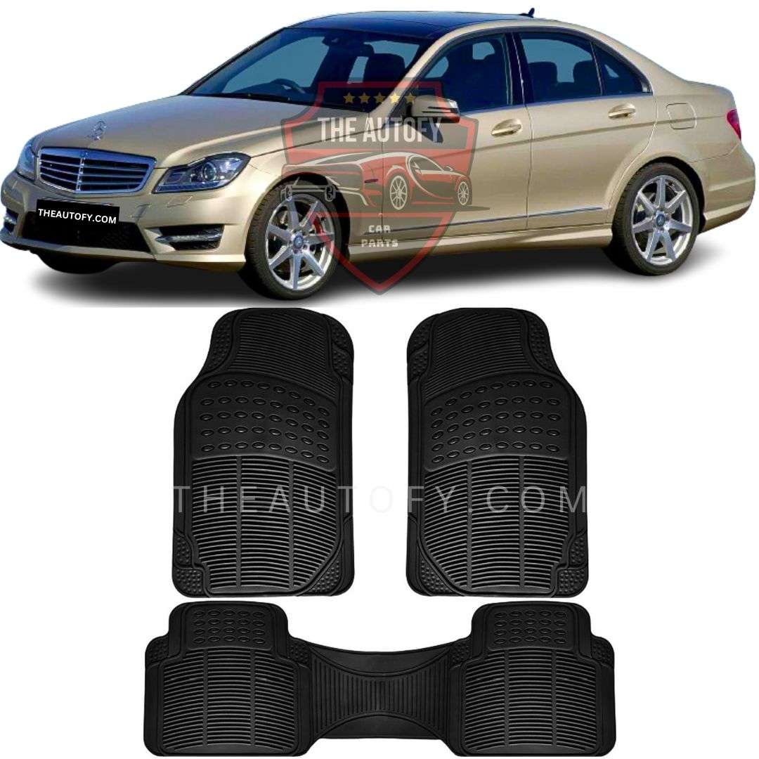 Mercedes-Benz C-Class W204 Floor Mats - Model 2007-2014 - THEAUTOFY.COM