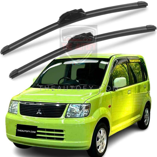 Mitsubishi Ek Wagon Wiper Blades 2pcs – Model 2000-2006 - THEAUTOFY.COM