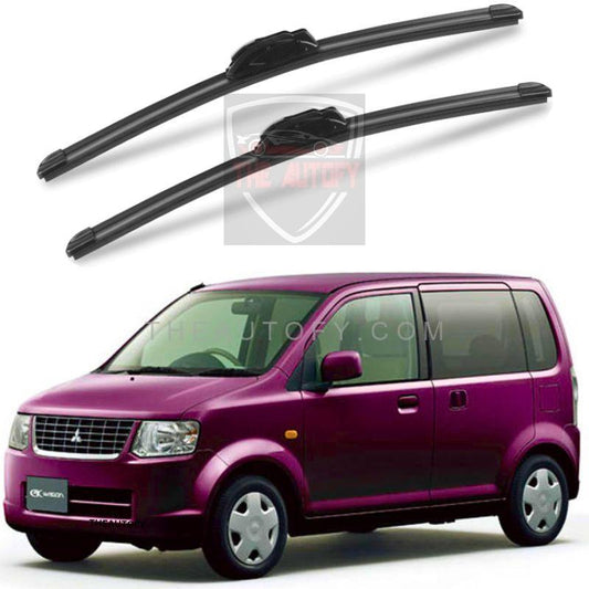 Mitsubishi Ek Wagon Wiper Blades 2pcs – Model 2006-2013 - THEAUTOFY.COM