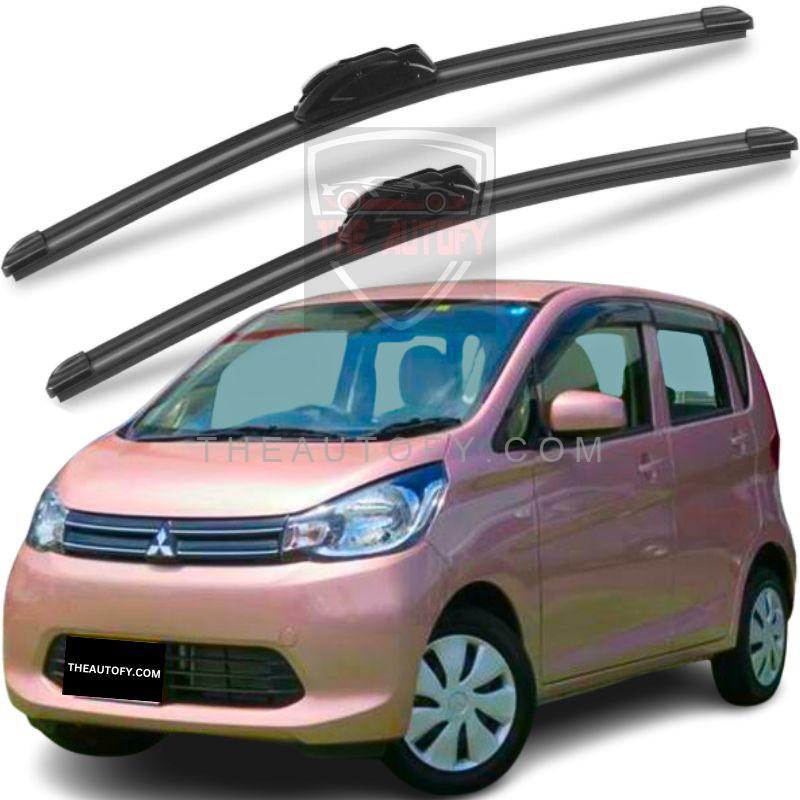 Mitsubishi Ek Wagon Wiper Blades 2pcs – Model 2013-2019 - THEAUTOFY.COM
