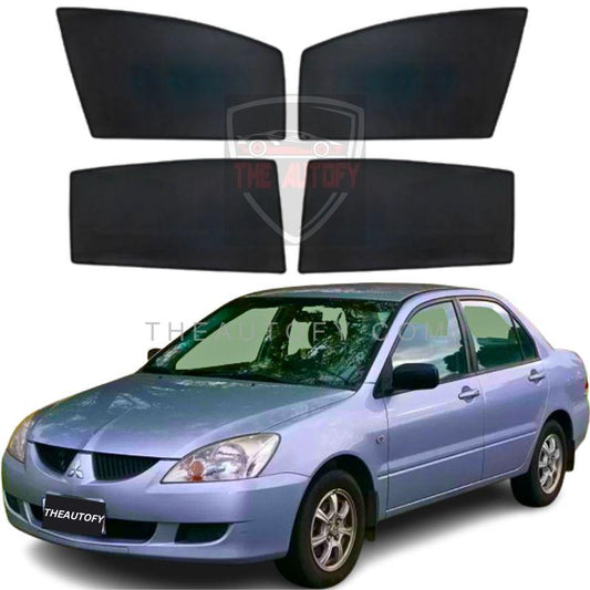 Mitsubishi Lancer Side Sun Shades 4pcs - Model 2004-2008 - THEAUTOFY.COM