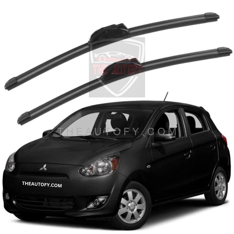 Mitsubishi Mirage Wiper Blades 2pcs – Model 2012-2025 - THEAUTOFY.COM