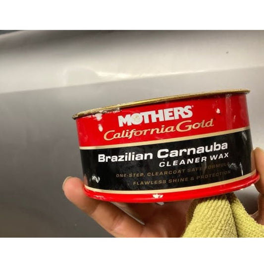 Mothers Brazilian Carnauba Cleaner Wax Paste - 12 OZ - THEAUTOFY.COM