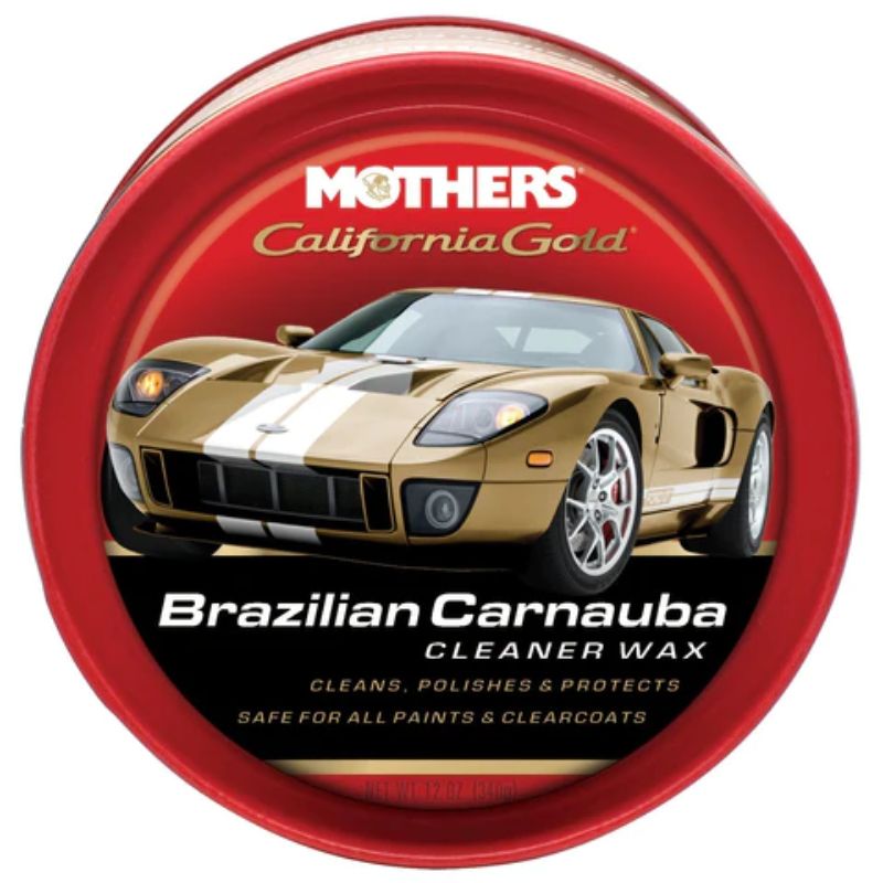 Mothers Brazilian Carnauba Cleaner Wax Paste - 12 OZ - THEAUTOFY.COM