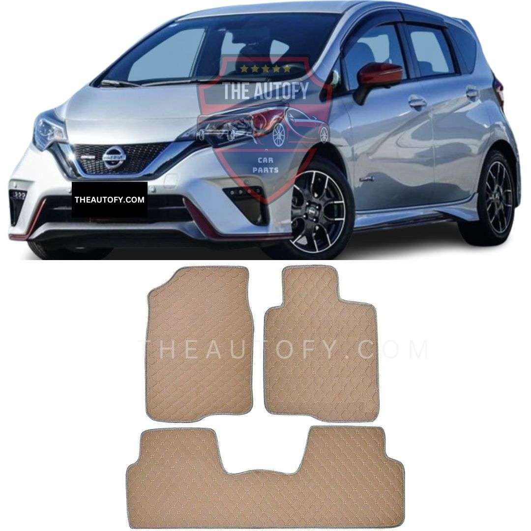Nissan Note Floor Mats - Model 2012-2020 - THEAUTOFY.COM