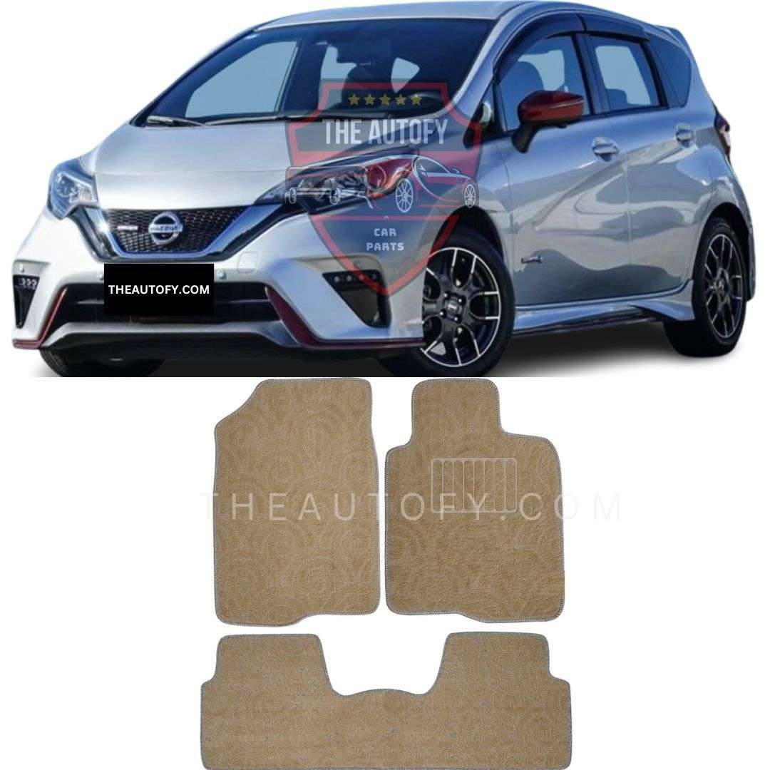 Nissan Note Floor Mats - Model 2012-2020 - THEAUTOFY.COM