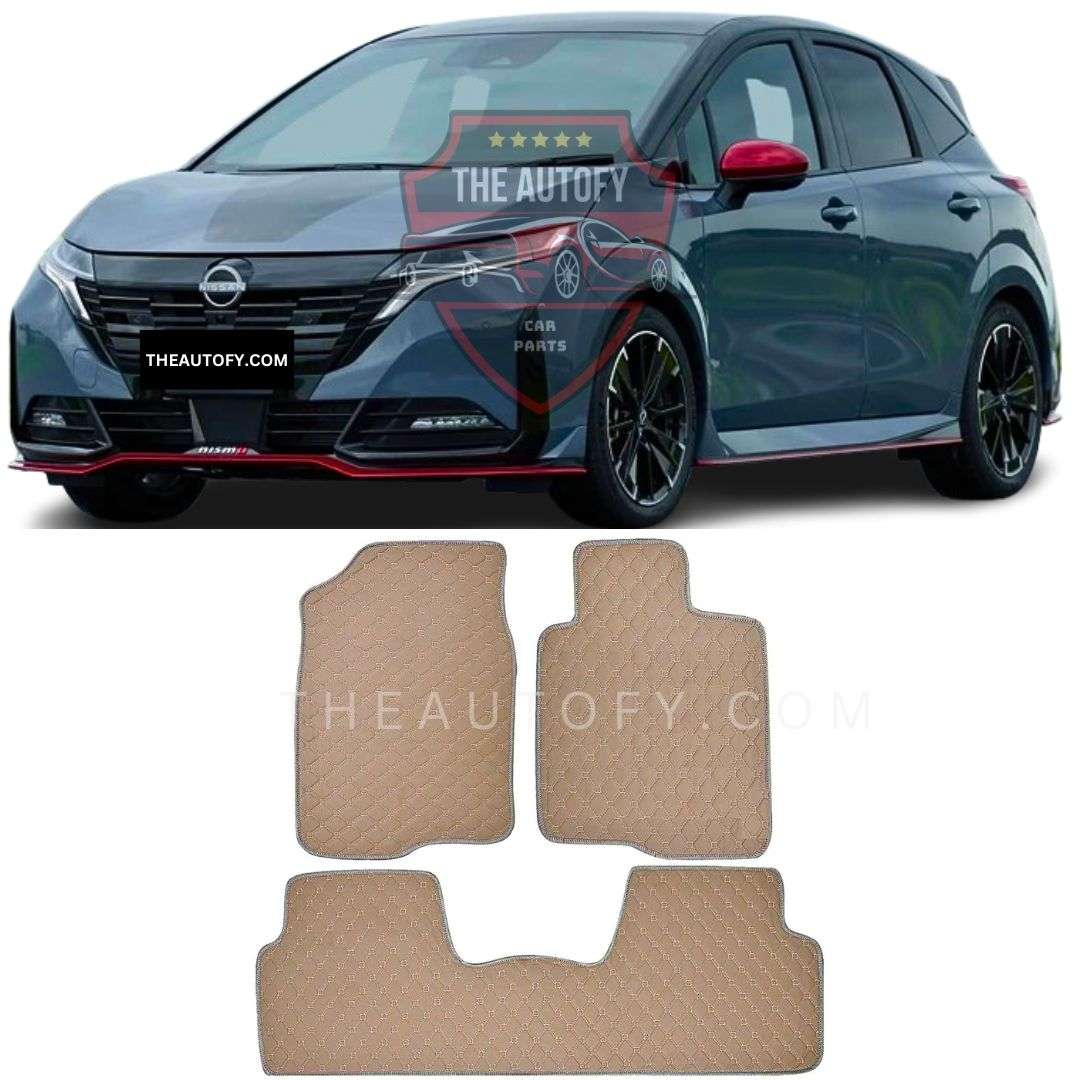 Nissan Note Floor Mats - Model 2020-2025 - THEAUTOFY.COM