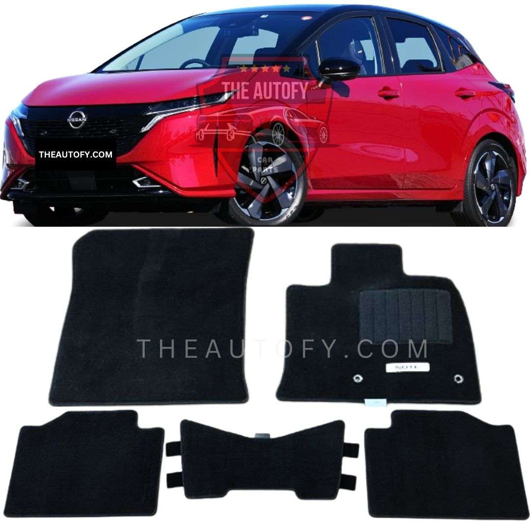 Nissan Note Floor Mats - Model 2020-2025 - THEAUTOFY.COM