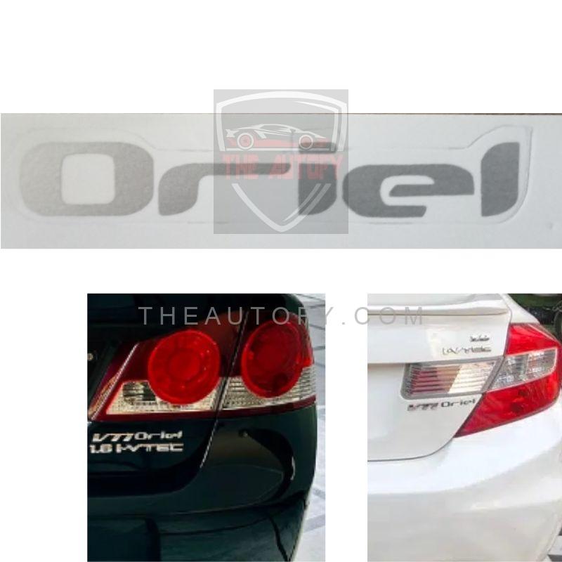 oriel Sticker For Honda Civic