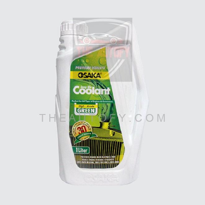 Osaka Green Radiator Coolant - 1 Ltr - THEAUTOFY.COM