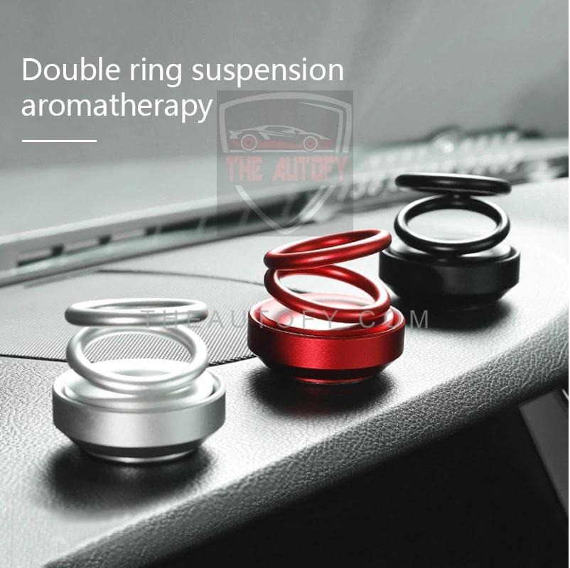 Fancy Spiral Ring Rotating Interior Decoration