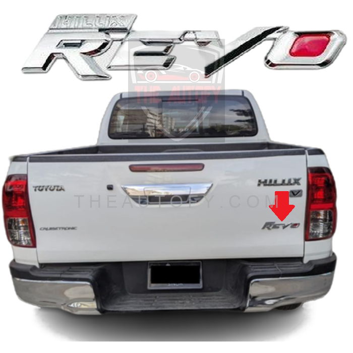 Toyota Hilux Revo Logo | Monogram - Model 2015-2025