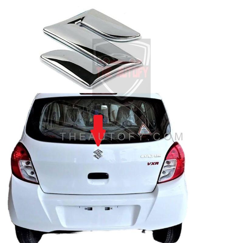 Suzuki Cultus S Rear Trunk Logo - Model 2017-2025 - THEAUTOFY.COM